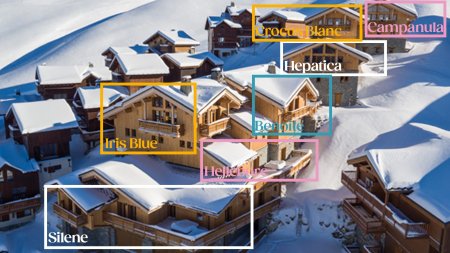 Chalet Crocus Blanc