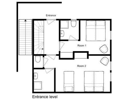 Chalet Crocus Blanc